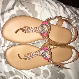 Jeweled Sandals